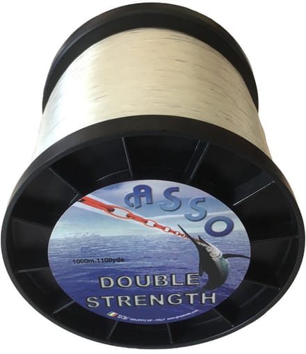 Asso Double Strength Special Reel 1000 M Monofilament Transparant 80 Lbs