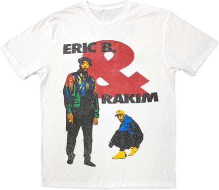 Eric B. & Rakim - Don't Sweat Heren T-shirt - L - Wit