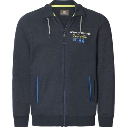 Sweatvest YORIN donkerblauw
