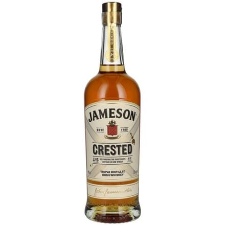 Jameson Whiskey Jameson CRESTED Triple Distilled Irish Whiskey 40% Vol. 0,7l