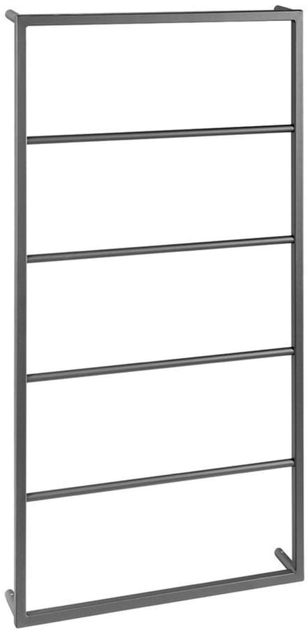 Sapho Ska Wandgemonteerde handdoekhouder 60x115x10cm, mat zwart