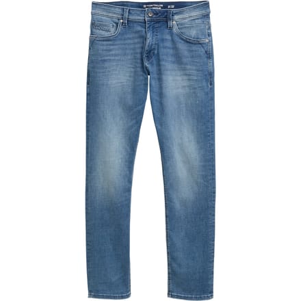Tom Tailor - TTJOSH REGULAR SLIM-jeans - Maat 36/32 - Used Mid Stone Blue Denim