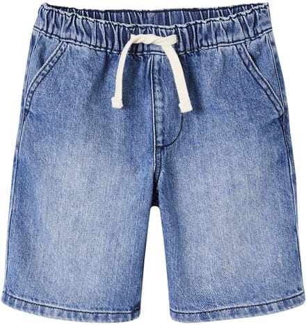 Vertbaudet Denim jongensbermuda, gemakkelijk aan te trekken