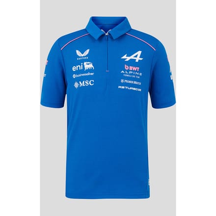 Officieel Junior Gepersonaliseerd Bwt Alpine Formula One Team Polo Shirt