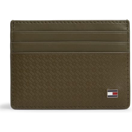 Tommy Hilfiger Emboss Cardholder Willow Green Größe: OS | Outlet | Herren | Grün