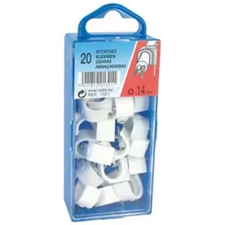Reddy Clips 14mm Wit 20st.