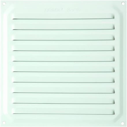 Ventilatierooster 15 x 15 cm - Zelfklevend en Wit Gelakt