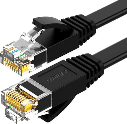 Ugreen - Internetkabel - Ethernet kabel - Cat6 - Tot 1000 Mbps - RJ45 - 0,5 Meter - Zwart