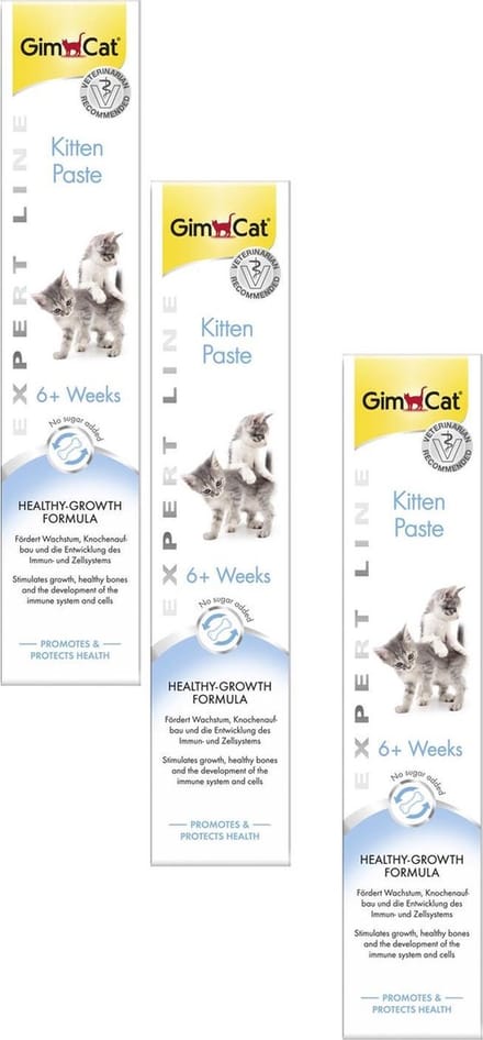 Gimcat Kitten Pasta - Kattensnack - 3 x 50 g