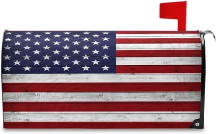 Decoratieve Magneet Brievenbushoes Amerikaanse Vlag Standaard Formaat