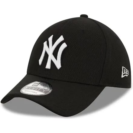 New Era New York Yankees Mlb 9forty Diamond Adjustable Pet Zwart Man