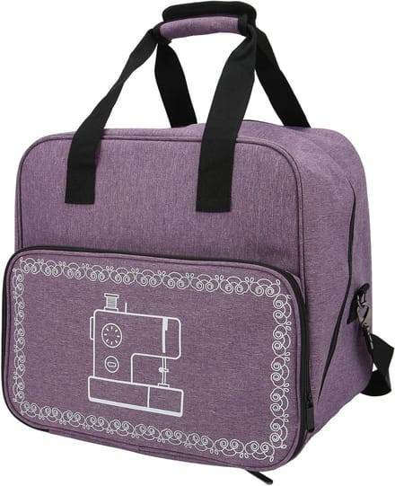 Naaimachinetas - Opbergtas Naaien - Hobby Projecten - Grote Capaciteit - 41 x 36 x 7 cm - Paars