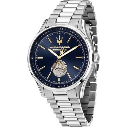 Maserati Horloge - Sorpasso - Automaat - blauw