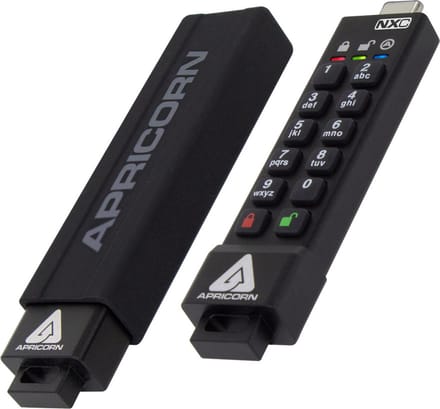 Apricorn ASK3-NXC 4GB - USB-C native USB stick