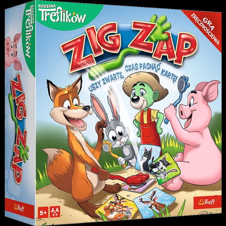 Spel - Zig Zap Treflik Familie Trefl 02821