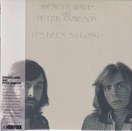 Spencer Davis And Peter Jameson - It's Been So Long (CD)