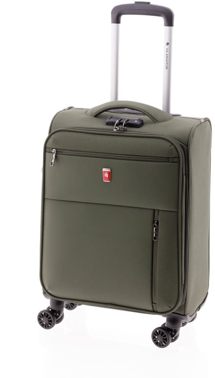 Gladiator Arctic Handbagage Koffer - 55 cm - 36 liter - TSA slot - Donkergroen