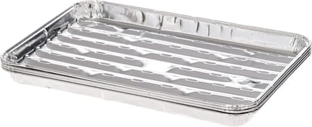 Mustang BBQ Aluminium Grillschalen Set 4 Stuks - Afmeting 34x23x3 cm