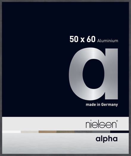 Nielsen Alpha Aluminium Wissellijst Grey 50x60cm