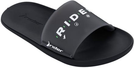 Rider Slippers Heren Graphics Zwart-Wit