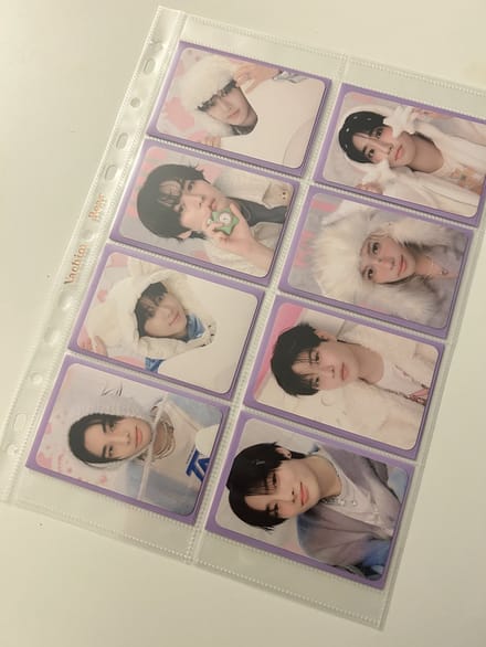 NachimBear K-Pop A4 Double Sided 8 Pocket Slim-Fit Pages