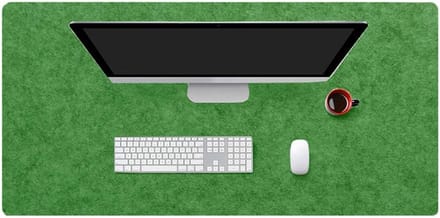 Grote Groene Bureau Onderlegger Antislip Muismat voor Gaming en Kantoor