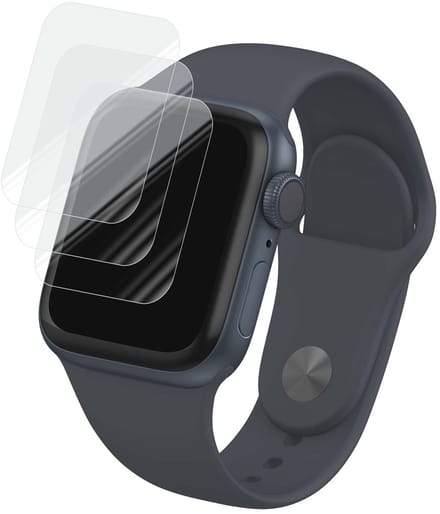Eko, Screenprotector geschikt voor Apple Watch 40mm - [3 Stuks] Tempered Glass & Anti-Scratch, Transparant