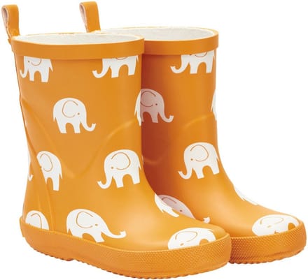 Celavi - Regenlaarzen voor kinderen - Olifant - Mineraalgeel - maat 34EU