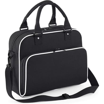Bagbase Junior Dance Bag Zwart-Wit 15 Liter