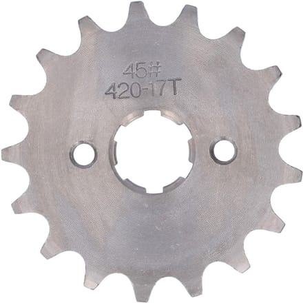 Pignon de Compteur Avant 420 17D 0.8in pour Pit Bikes Chinois 110cc 125cc 150cc VTT gray