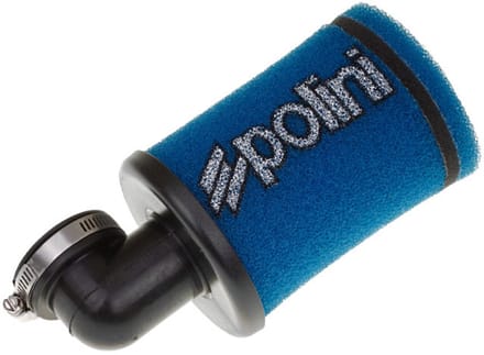 Luchtfilter Polini Evolution 38 mm haaks