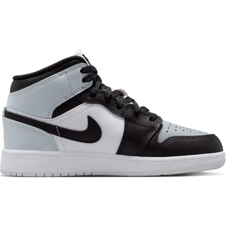 Jordan Aj1 Mid Kindersneakers - Zwart - Maat 36.5 - Mesh/Synthetisch