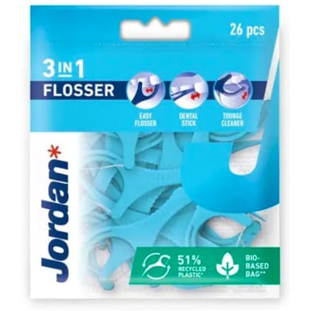 Jordan 3in1 Flosser 26 st