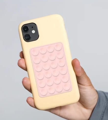 Buddy telefoonhouder roze - zuignap - tiktok - selfie