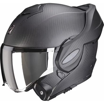 Scorpion Exo-Tech Evo Carbon Matt - Systeemhelm - Maat M - Motorhelm - ECE 22-06 gekeurd
