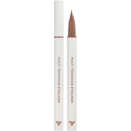 TONYMOLY - Eye Tone Multi Technics Eyeliner - 5 Colors #04 Ash Brown