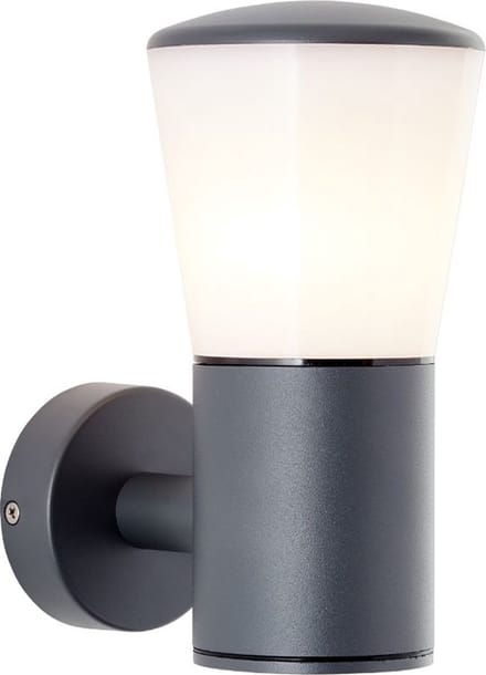 Brilliant Cliffi - Buiten wandlamp - E27 max 1x28W - IP44 - Antraciet
