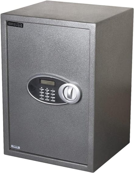 Elektronische Kluis - Digitale Kassa - Waardevolle Spullen - LCD Display - 50cm Hoog - Antraciet