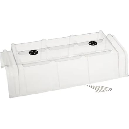 Tunnel forçage modulaire - NATURE - 86 x 40 x 22 cm - Avec 2 aérateurs