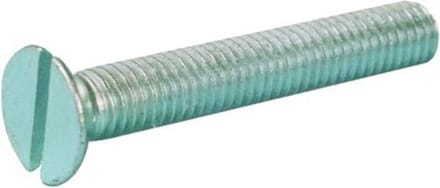 Metaalschroef Din963 M8X60Mm Vk Elvz - 100 stuks