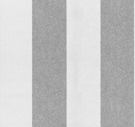 Dutch Wallcoverings vliesbehang streep - wit/grijs