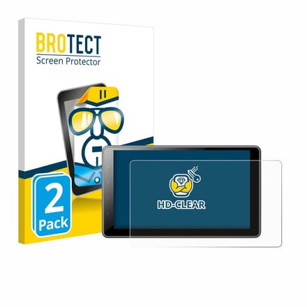 BROTECT - Screenprotector voor Pioneer SPH-EVO950DAB - Folie Beschermfolie transparant 2 Stuks