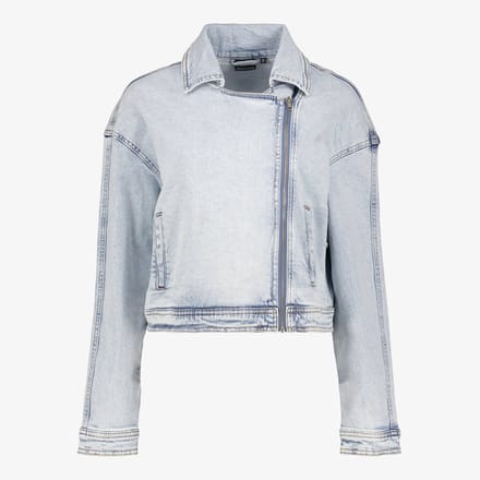 TwoDay dames denim spijkerjas blauw - Maat M