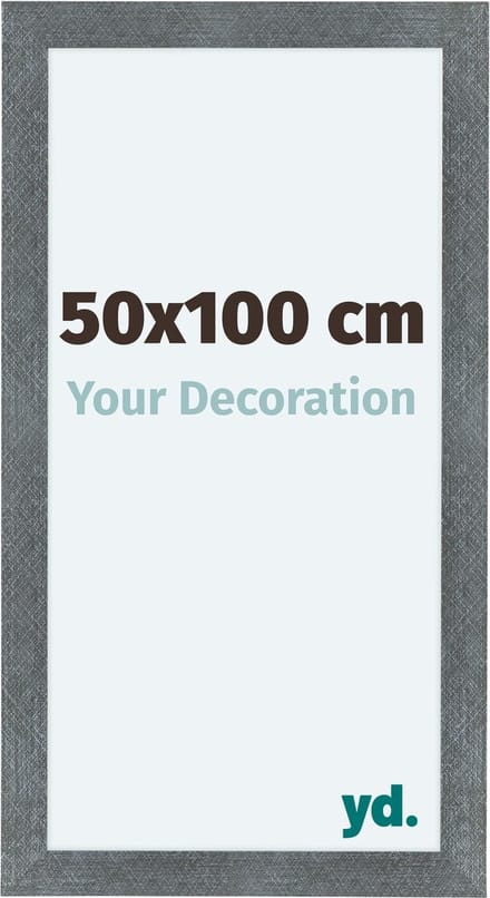 Your Decoration - Fotolijst 50x100 cm - MDF - IJzer Geveegd - Como