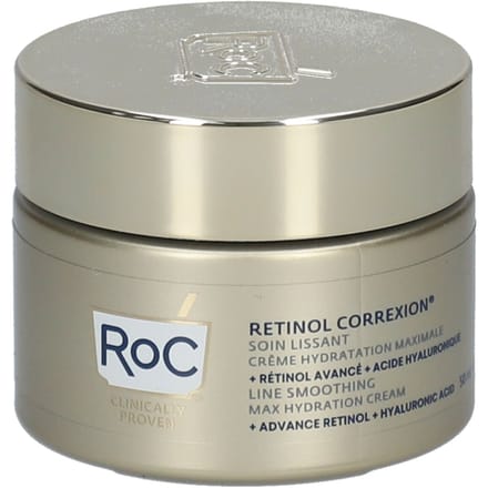ROC Retinol Correxion® Line Smoothing Max Hydration Cream Gezichtscrème 50 ml
