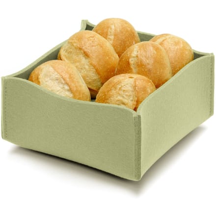Hey-Sign Broodmand met inlegbodem - pistache