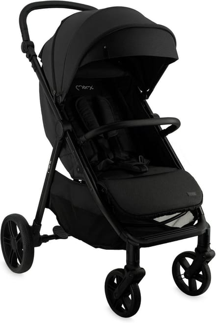 Kinderbuggy - Kinderwagen Reisbuggy - Dagelijks Gebruik - Compact Inklapbaar - Tot 22 kg - Zwart