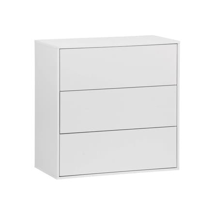 sweeek - Ladekast, opbergmodule houtdecor 3 lades 70cm - kompo