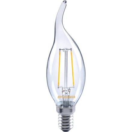 Sylvania Kaarslamp E14 ToLEDo 2,5W 827 helder, kaarslicht
