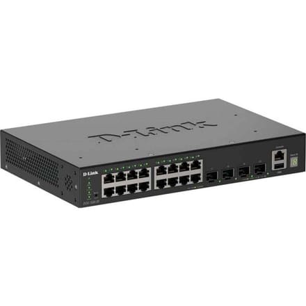 D-Link SmartPro DGS-1530-20 - switch - 20 ports - smart - rack-mountable